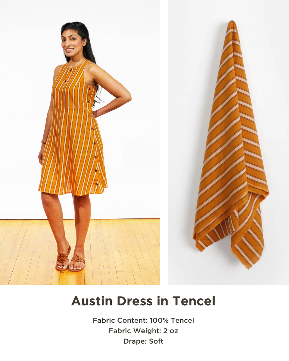 Our Austin Sample Fabrics & Grainline Studio