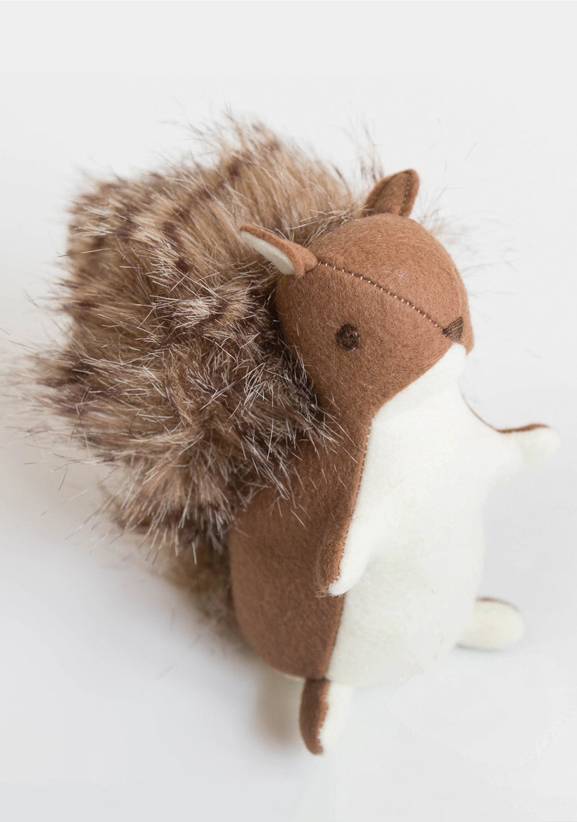 stuffed squirrel sewing pattern