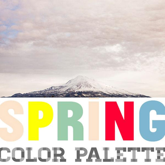 Spring Wardrobe Color Palette