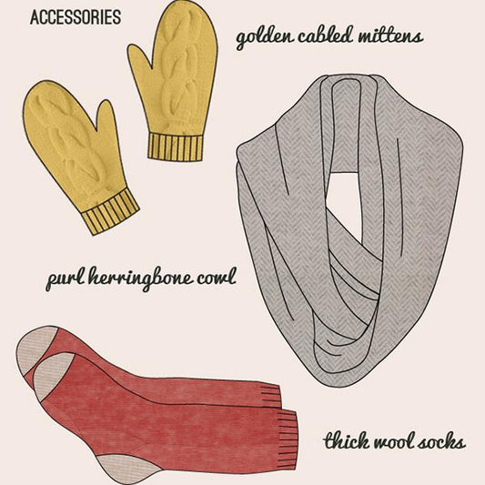 fall wardrobe part one | planning + illustrations