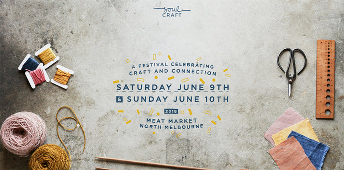 I'm Coming to Australia for the Soul Craft Festival!