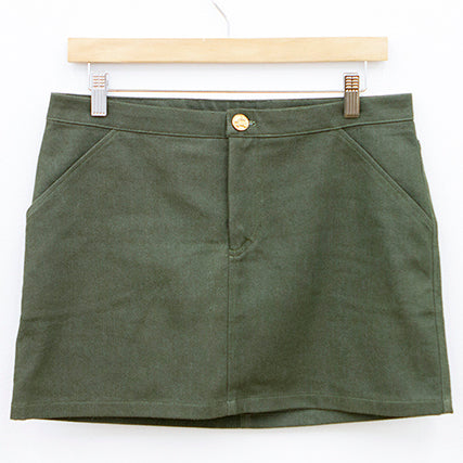 Meet the Moss Mini Skirt