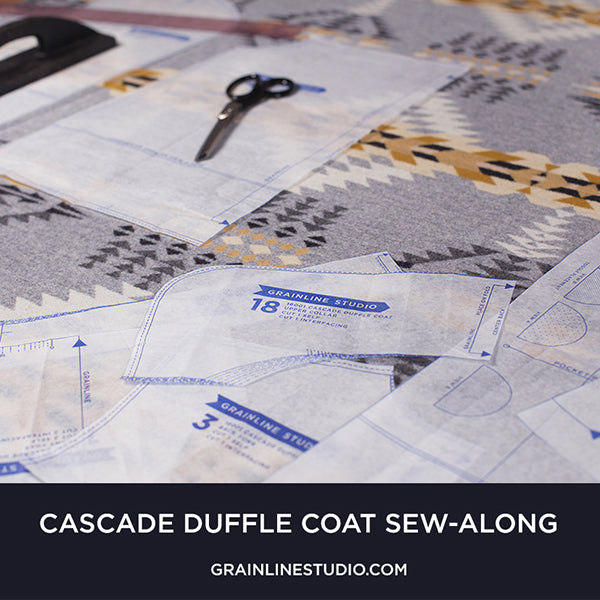 Cascade Sew-Along: Cutting & Prepping Your Pieces