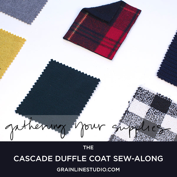 Cascade Sew-Along: Gathering Your Supplies