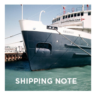 A Quick Shipping Note