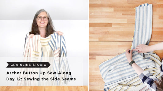 Archer Sew-Along: Day 12 – Sewing the Side Seams