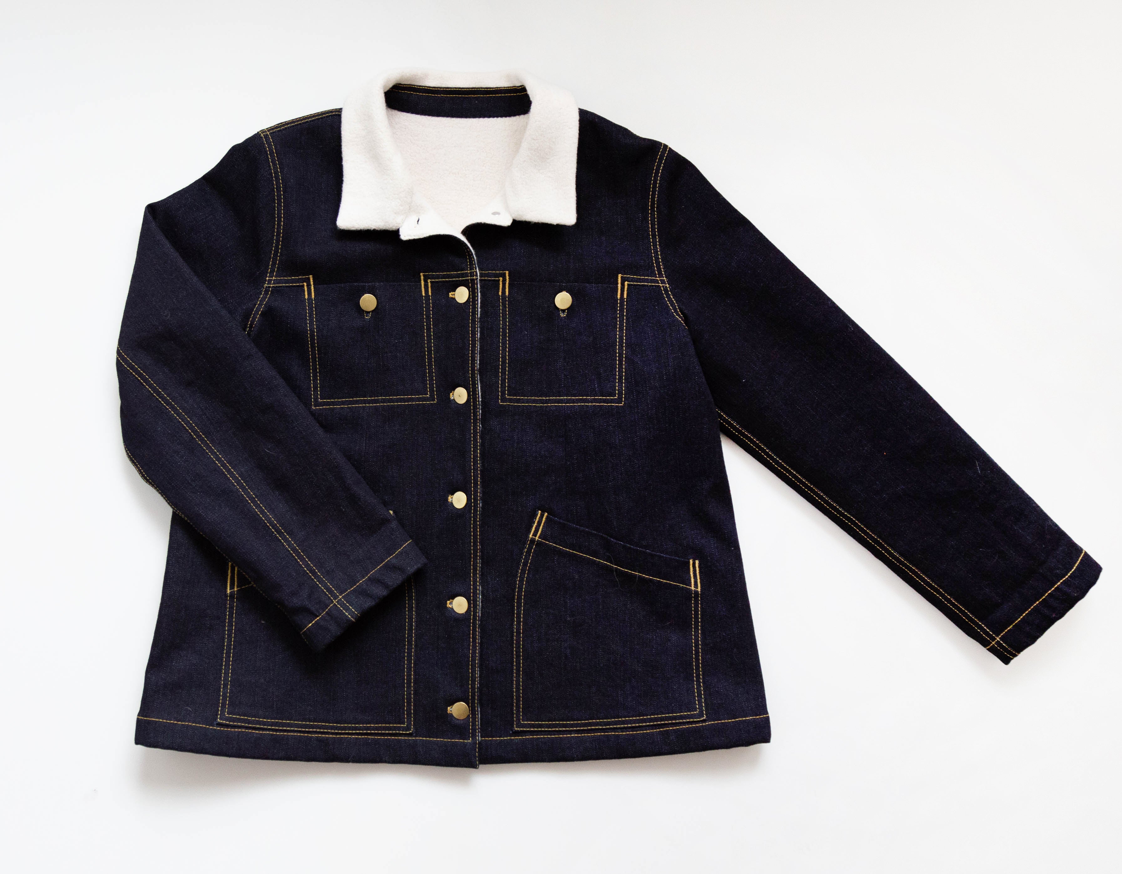 大阪の販売店 noongoons denim oxnard chore jacket | www ...