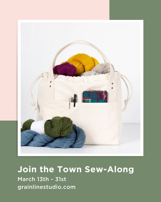 Get Ready for the Town Bag Sew-Along!