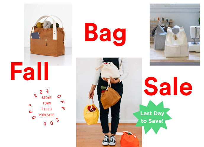 Last Day to Save on Bags!