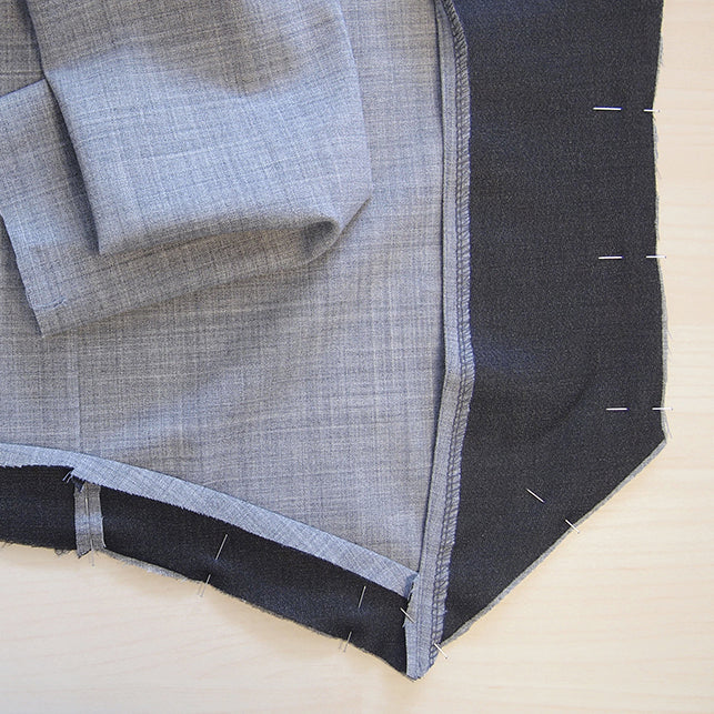 Morris Sew-Along: Attaching the Facing