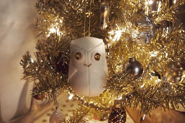 Snowy Owl Ornament Pattern