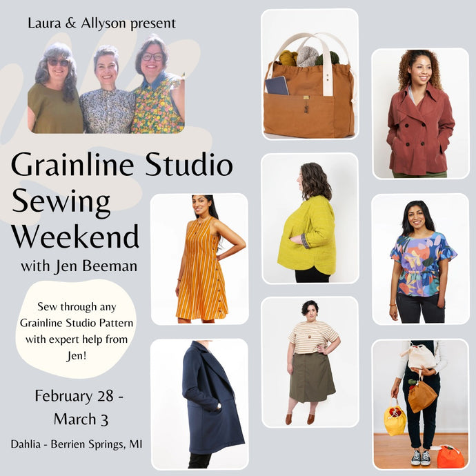 Join Me for a Weekend of Sewing