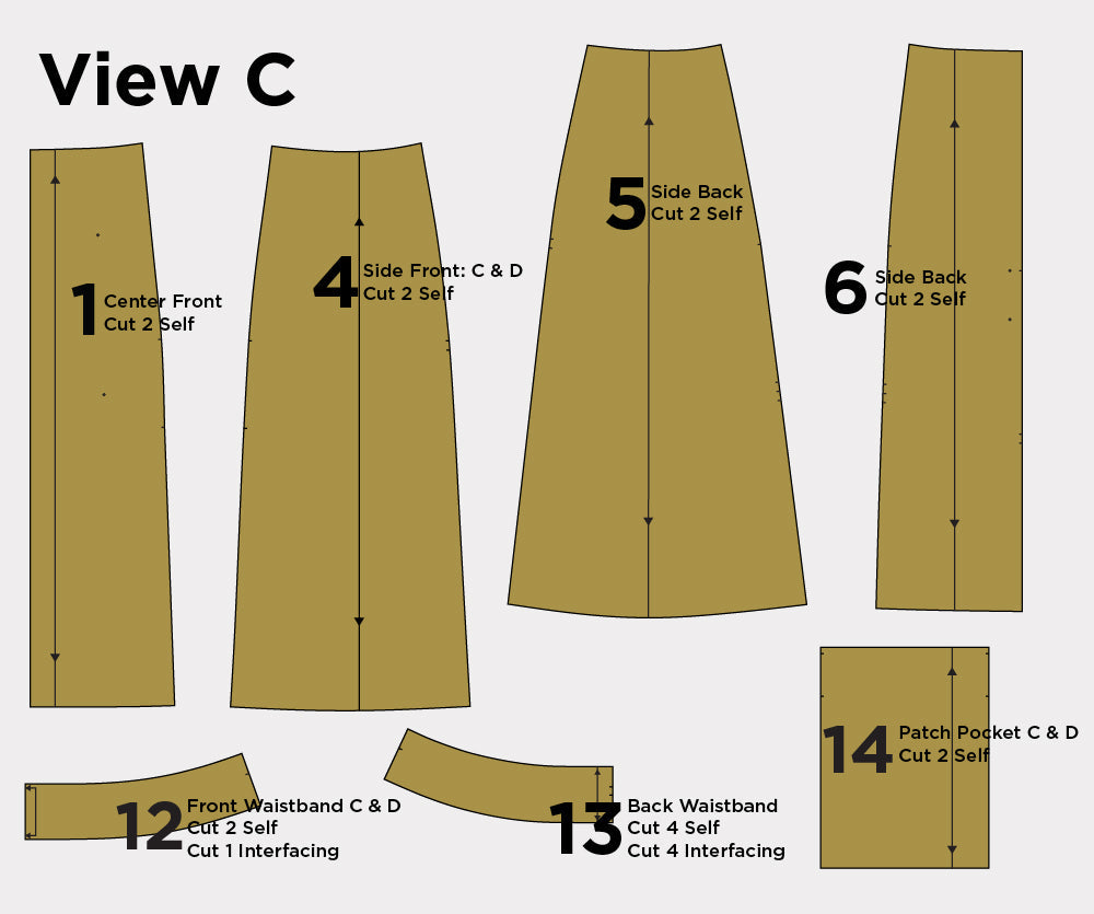Studio Cut Reed Reed Sew-Along: Cutting – Grainline Studio