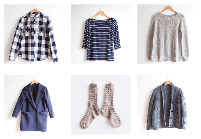 Handmade Styling: Cozy Winter Blues