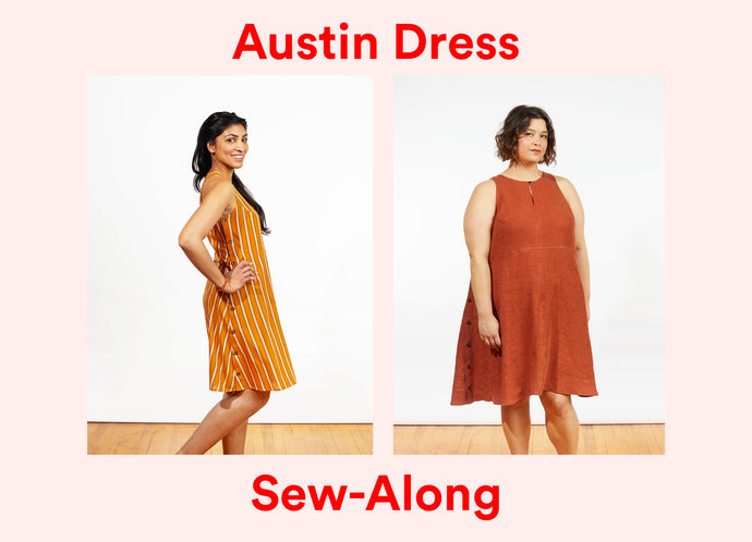 Austin Dress Sew-Along Schedule