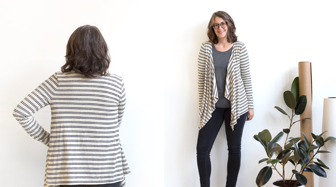 Lark Sew-Along: Cardigan Pattern Alterations