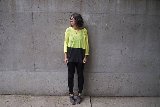 Grainline Studio x Britex | Hemlock Tissue Tee Tutorial