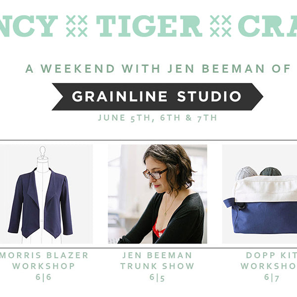 Grainline Weekend at Fancy Tiger Crafts