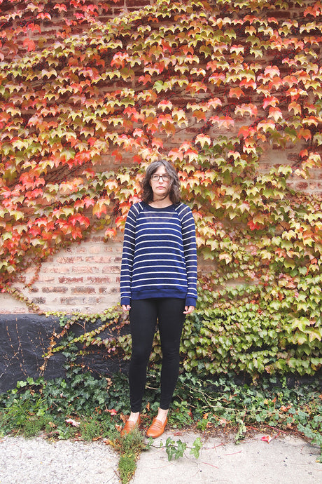 Mariner Stripe Linden Sweater