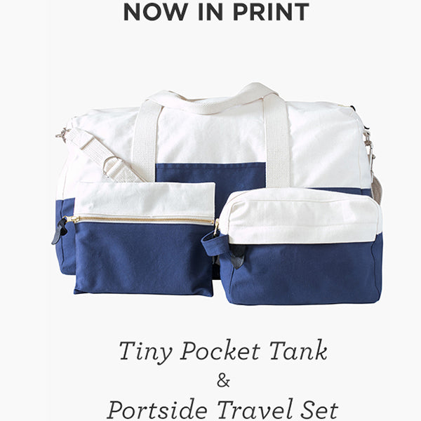 Tiny Pocket Tank & Portside Travel Set Printed Patterns