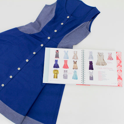 My BurdaStyle Book Dress | Grainline Studio