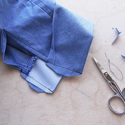 Archer Sew Along: Cuffs and Hem