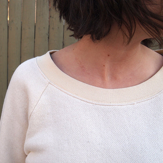 Spring '14 Wardrobe: Cream Terry Sweatshirt