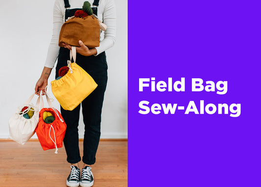 Get Ready for the Field Bag Sew-Along Grainline Studio Fringe Supply Co