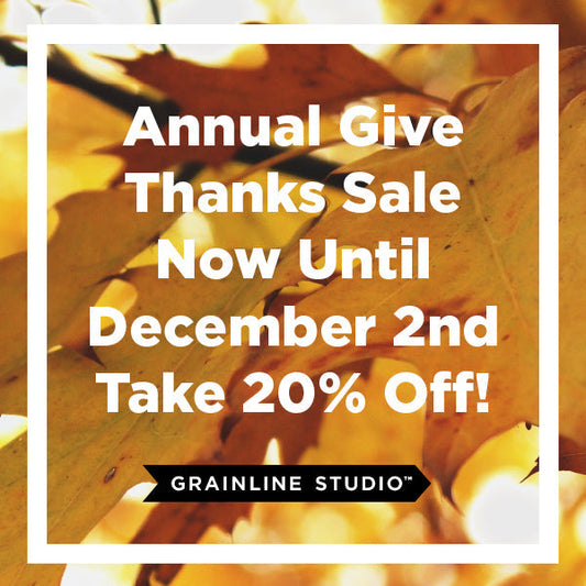 Give Thanks Sale | Grainline Studio