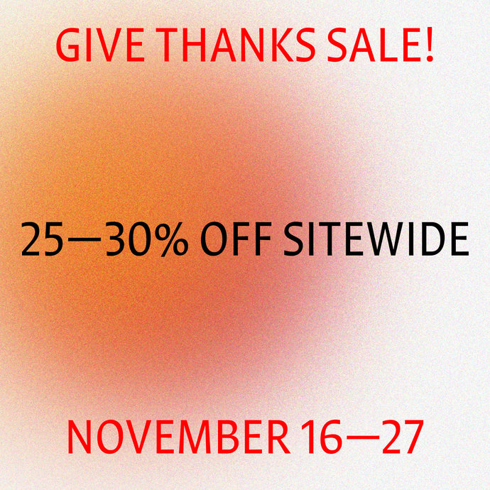 The 2023 Give Thanks Sale is On!
