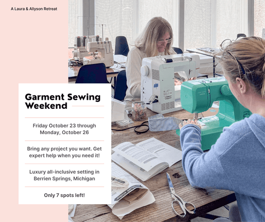 Join Me for a Fall Sewing Retreat This October
