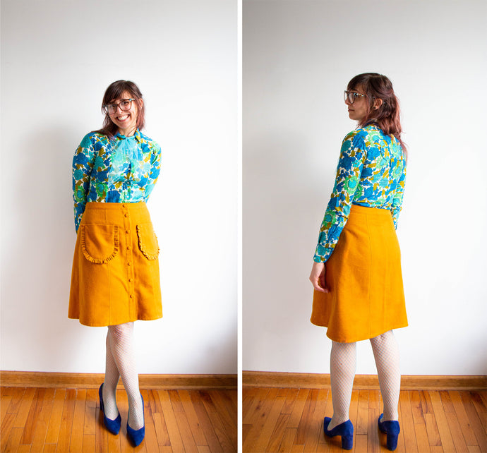Reed Skirt Modification: Ruffled Patch Pockets Tutorial