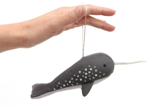 Free Narwhal Ornament Pattern