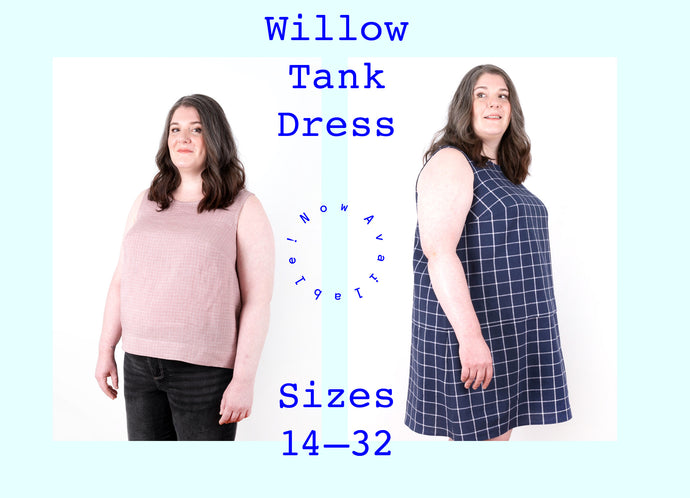Willow Tank & Dress in Sizes 14 – 32
