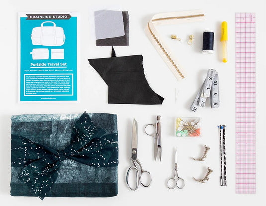 Portside Travel Set Sew-Along: Complete Step-by-Step Sewing Guide ...