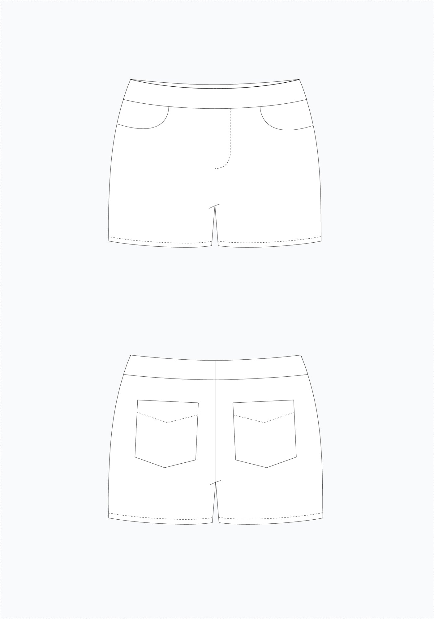 Maritime Shorts – Grainline Studio