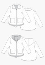 Load image into Gallery viewer, Tamarack Hood, Collar, &amp; Patch Pockets Variation Add-on 0 – 30 (PDF only)