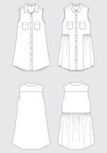 Load image into Gallery viewer, Alder Shirtdress | Grainline Studio