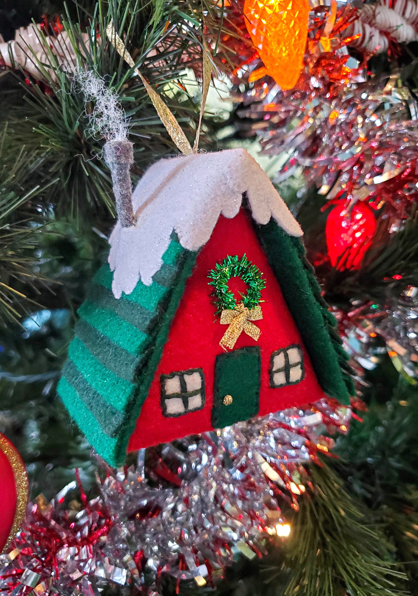 Winter Cabin Ornament