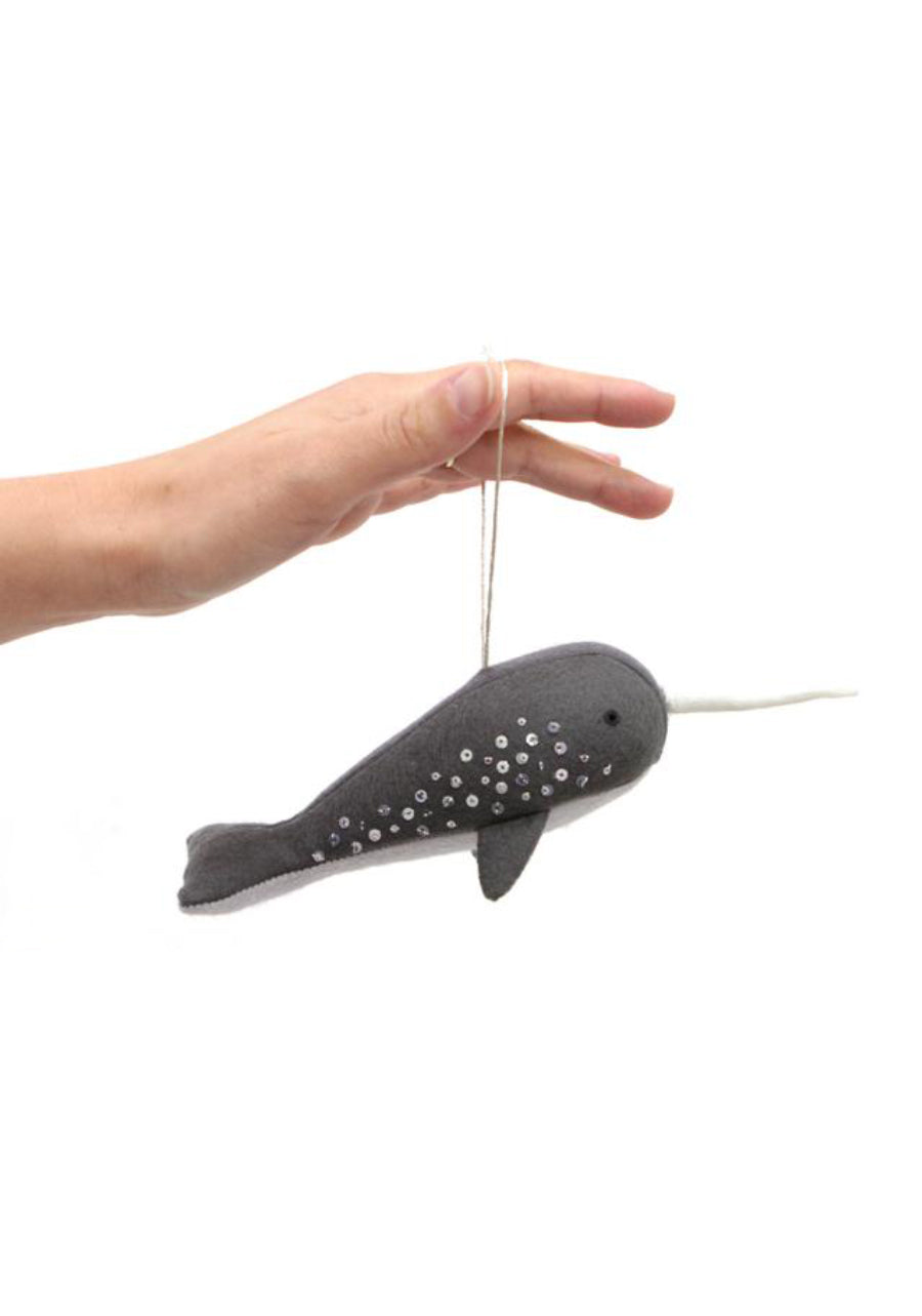 Narwhal Ornament