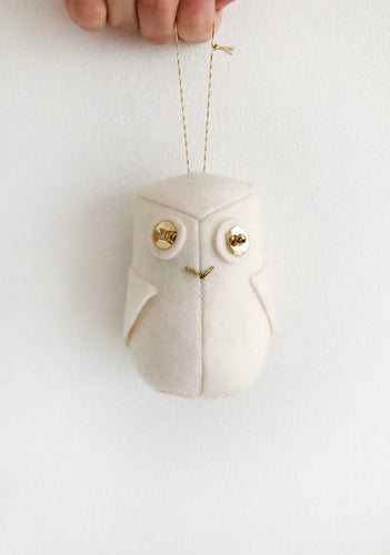 Snowy Owl Ornament