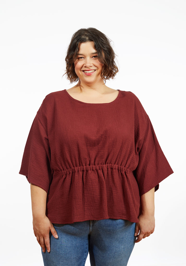 Corin Top Sewing Pattern | Sizes 14–32 | Grainline Studio