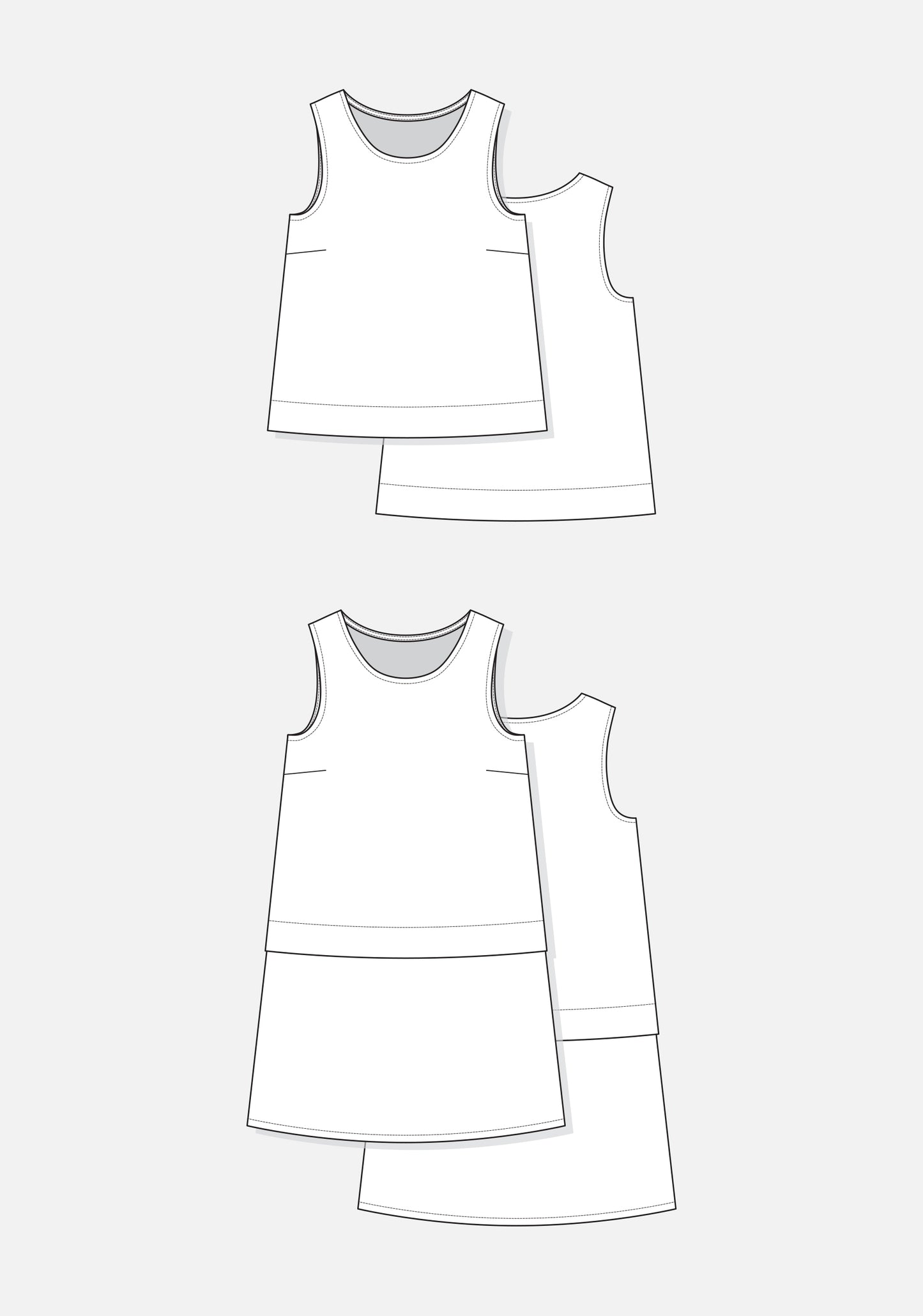 Grainline Studio Willow Tank & Dress Pattern
